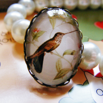 Broszka Ptak Lampropygia Boliviana