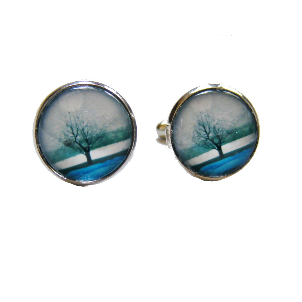 Spinki do mankietów - Chinese Painting I