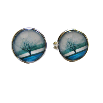 Spinki do mankietów - Chinese Painting I