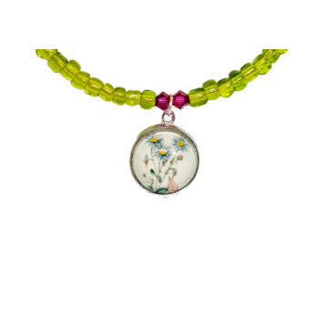 Bransoletka - Kwiat Aster gawędka