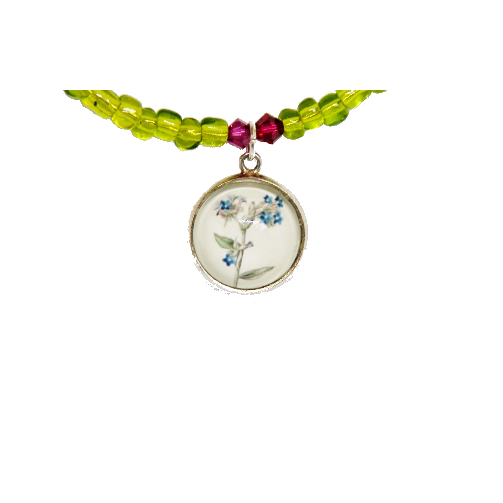 Bransoletka - Kwiat Farbownik lekarski