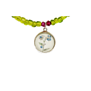 Bransoletka - Kwiat Farbownik lekarski