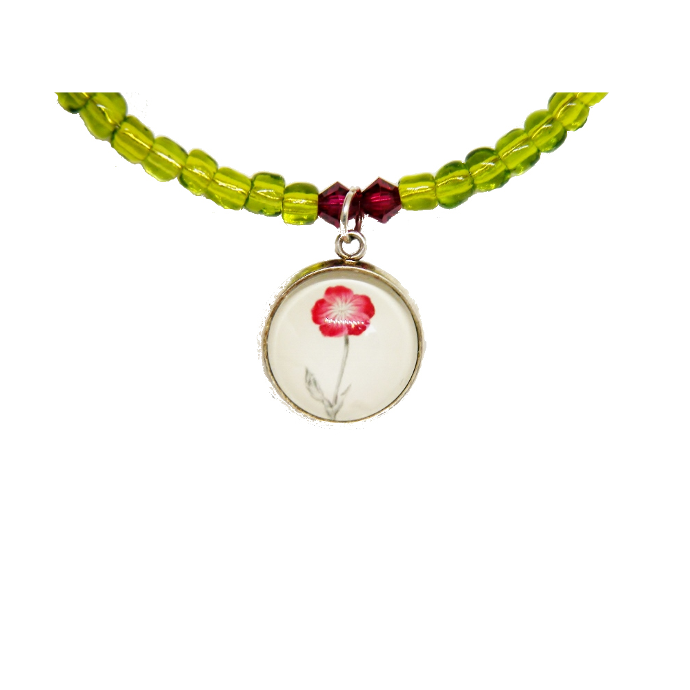 Bransoletka - Kwiat Firletka kwiecista