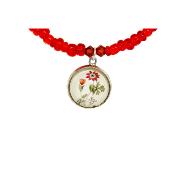 Bransoletka - Kwiat Zawilec