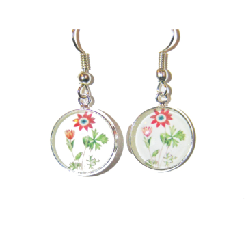 Kolczyki Zawilec – subtelna biżuteria inspirowana naturą