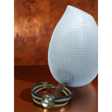 Industrialno-Steampunkowa Bransoletka Brązowa I