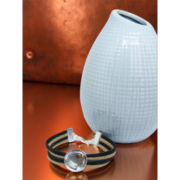 Industrialno-Steampunkowa Bransoletka Srebrna II