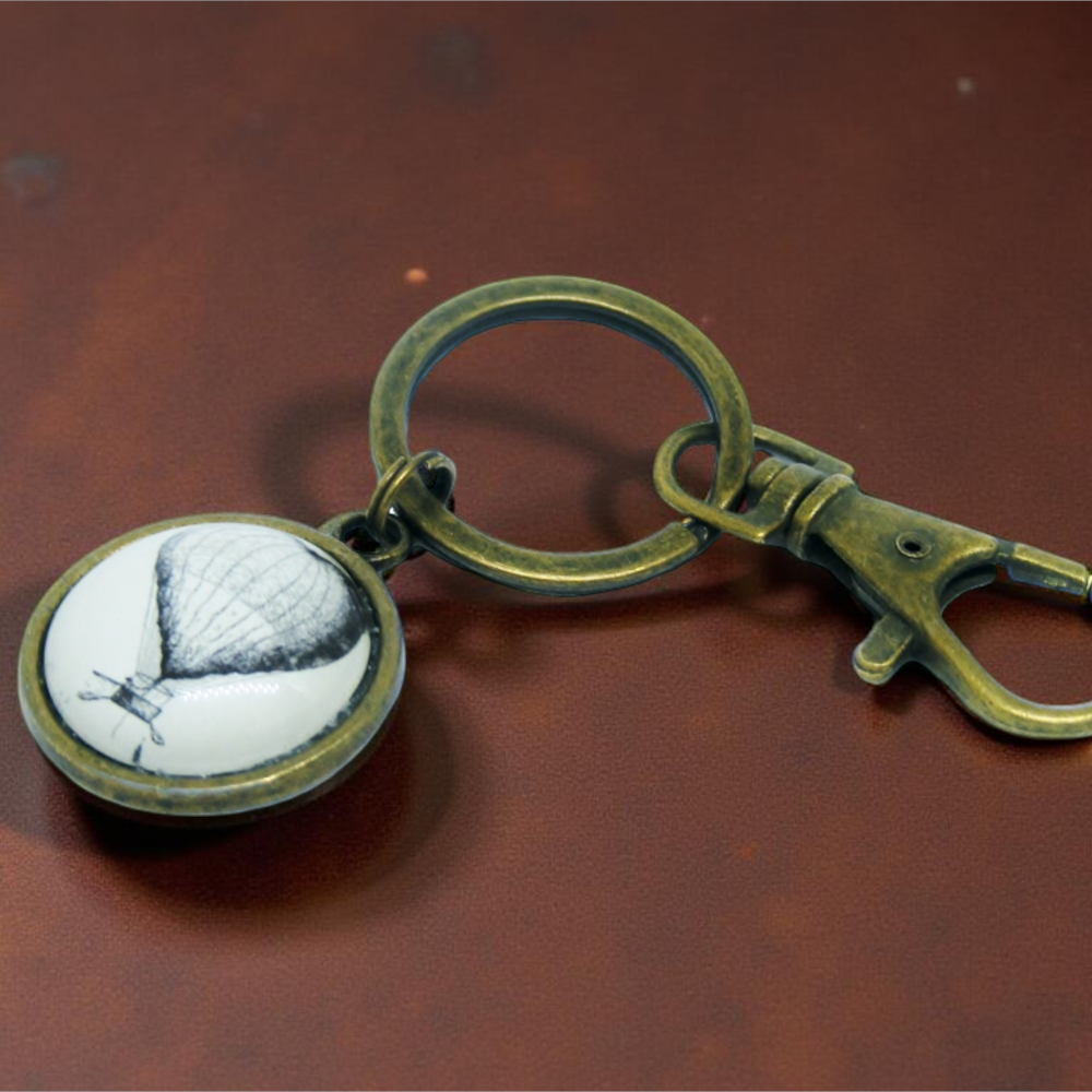 Brelok do kluczy w stylu vintage - Balon I