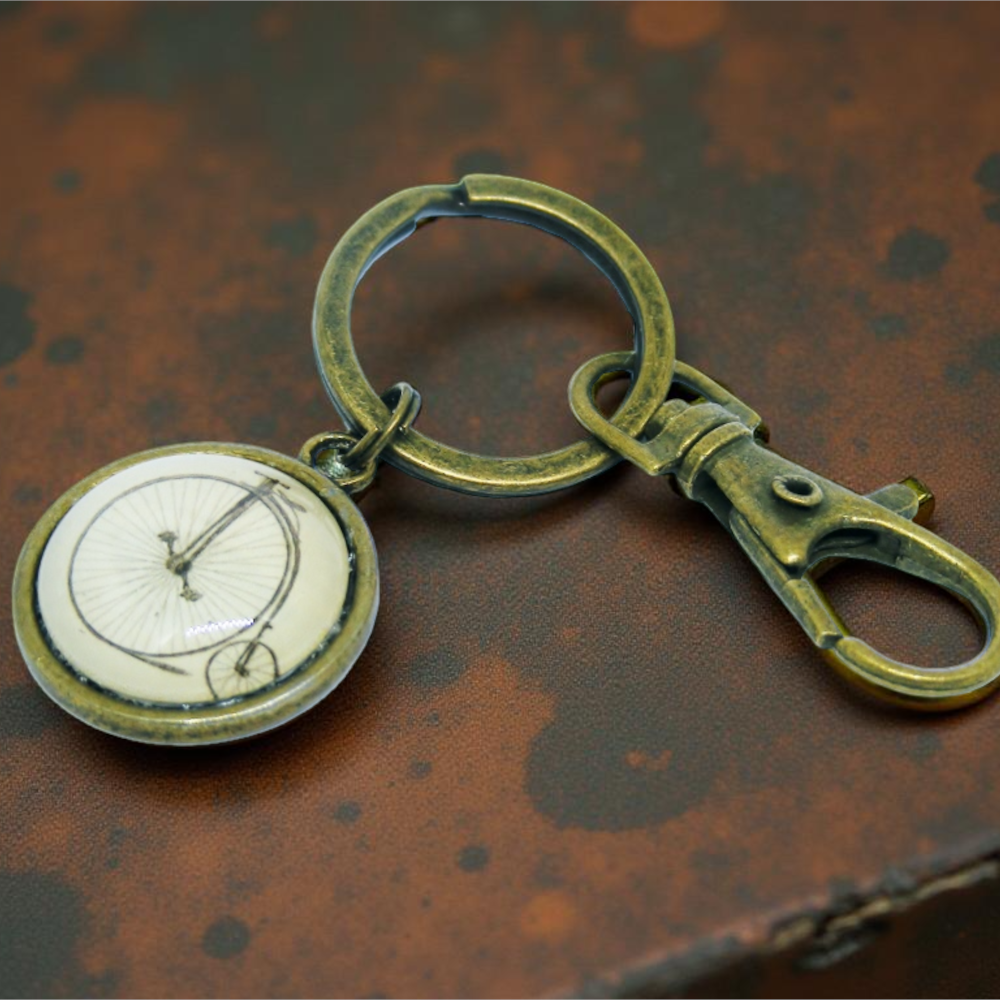 Brelok do kluczy w stylu vintage – Bicykl I