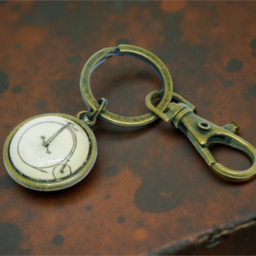 Brelok do kluczy w stylu vintage – Bicykl I