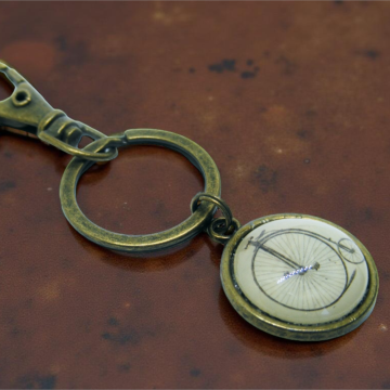 Brelok do kluczy w stylu vintage – Bicykl I