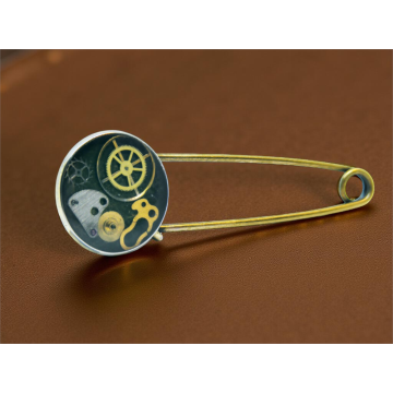 Broszka Industrialna Steampunk I