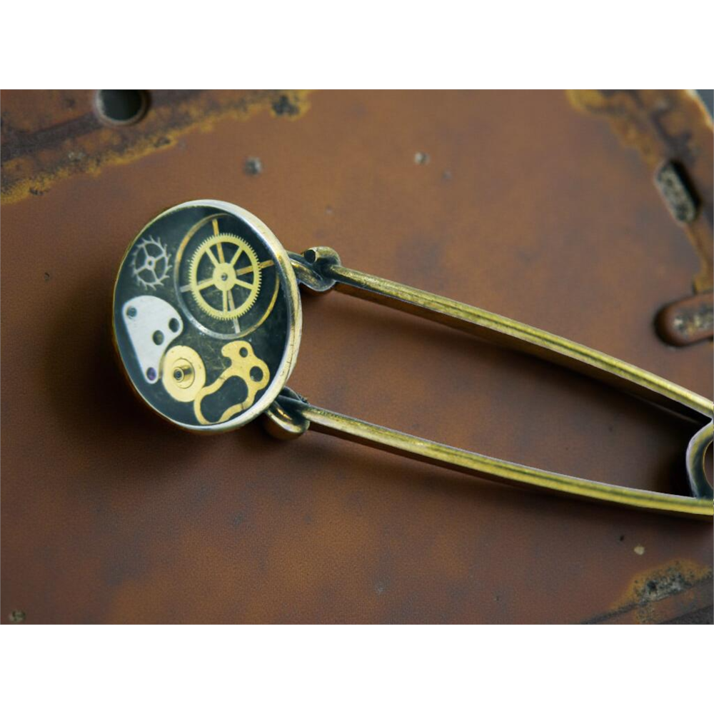 Broszka Industrialna Steampunk I