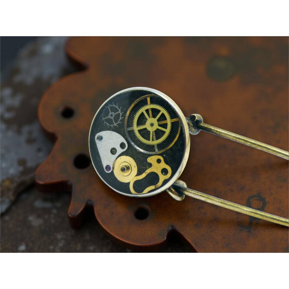 Broszka Industrialna Steampunk I