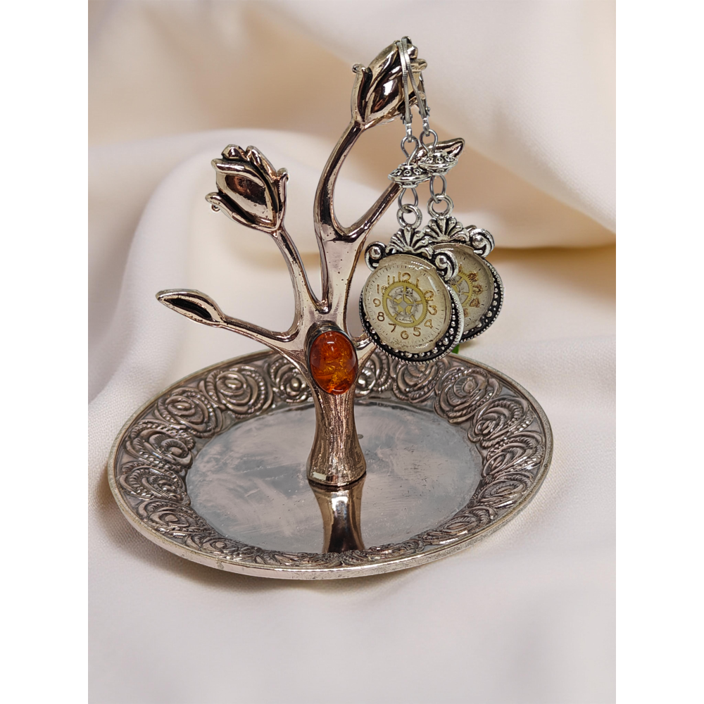 Kolczyki Steampunkowe – Tarcze Zegarkowe w Stylu Vintage II