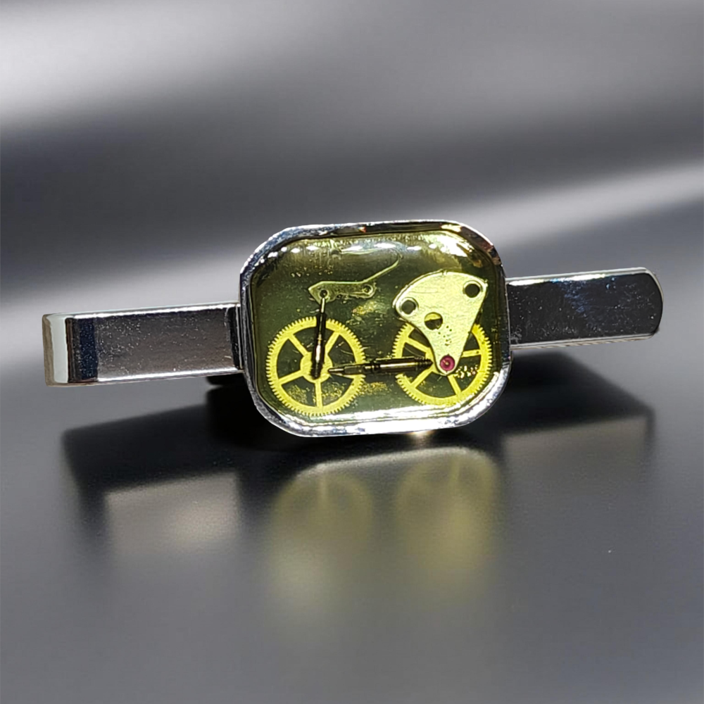 Spinka do krawata Steampunk Rower II