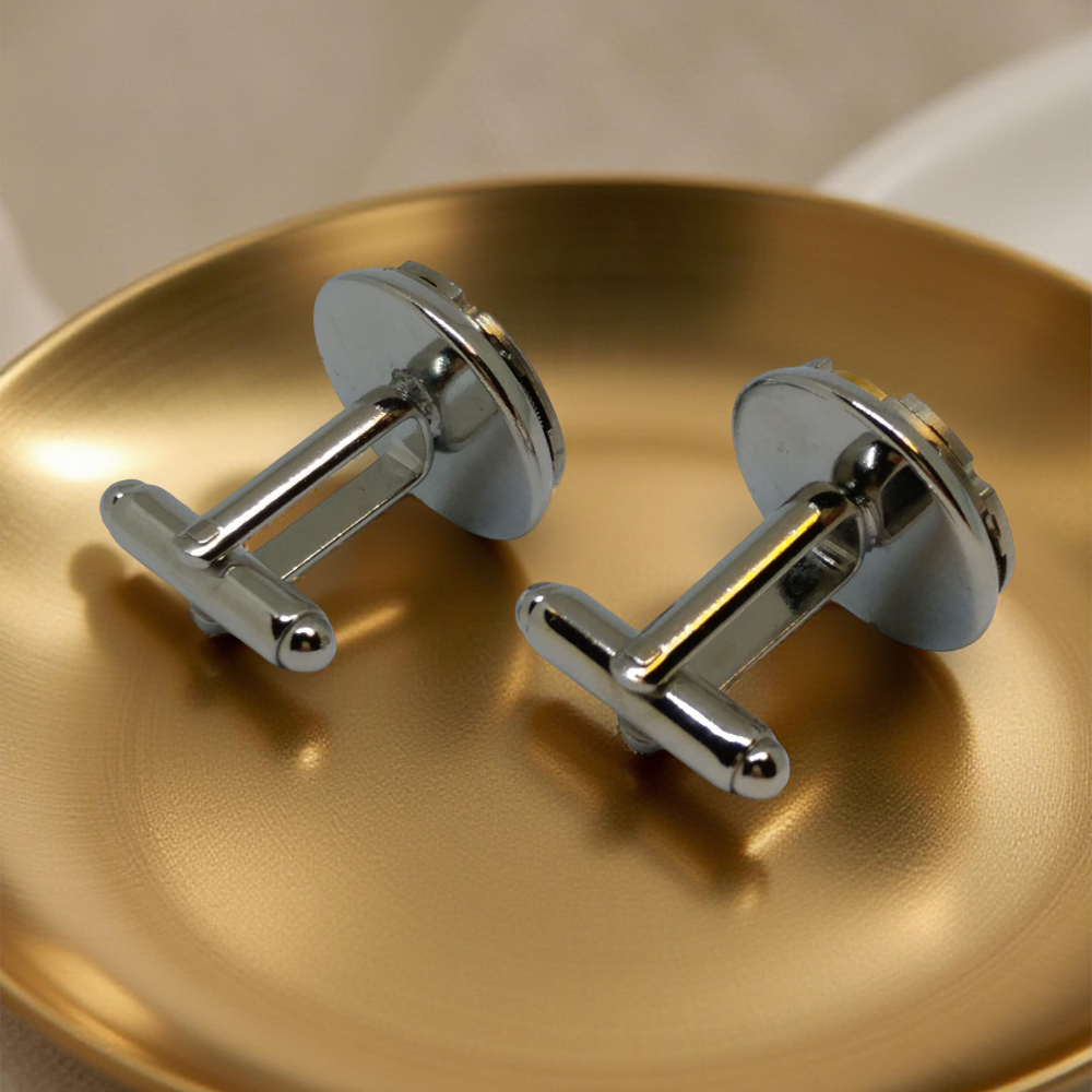 Spinki do Mankietów Steampunk VII – Mechanizmy Zegarkowe