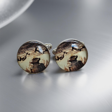 Spinki do Mankietów „Semper Adamas” – Kolekcjonerska Edycja Vintage