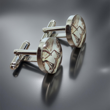 Spinki do mankietów "Vacua Cedit" - Kolekcjonerska Edycja Vintage