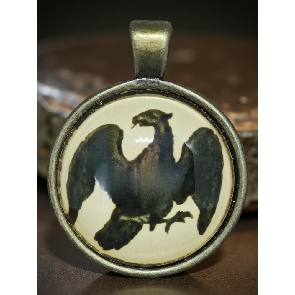 Wisiorek z grafiką – Emblemat „DUX IN HOSTES PARITER ET CLYPEUS”