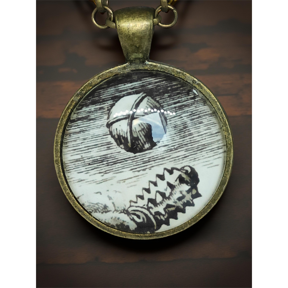 Wisiorek z grafiką – Emblemat „PERCUSSUS ELEVOR”