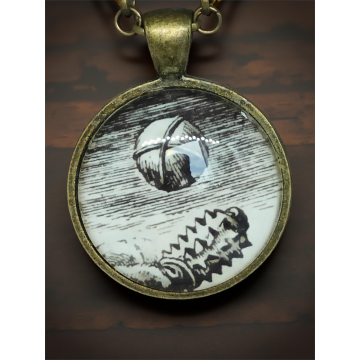 Wisiorek z grafiką – Emblemat „PERCUSSUS ELEVOR”