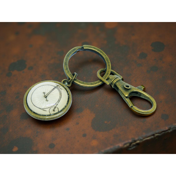 Brelok do kluczy w stylu vintage – Bicykl I