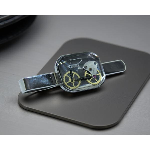 Spinka do krawata Steampunk Rower II