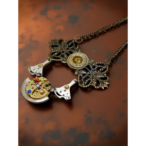 Wisiorek Steampunkowy Old Watch