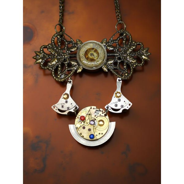 Wisiorek Steampunkowy Old Watch