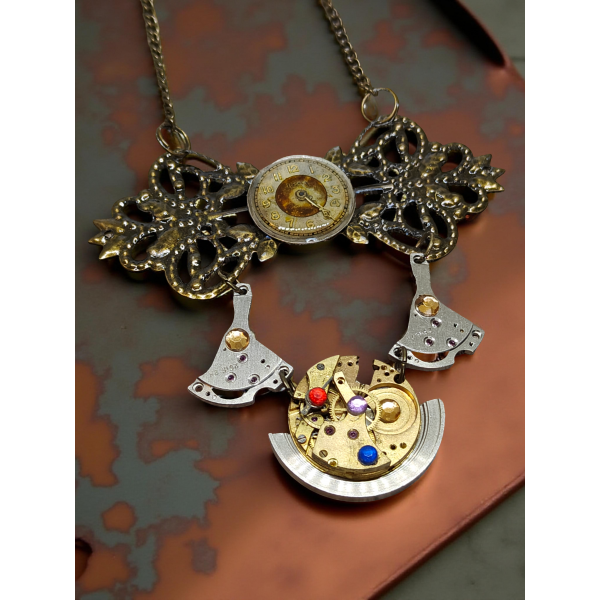 Wisiorek Steampunkowy Old Watch