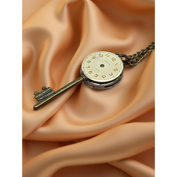 Wisiorek Steampunk Klucz-Mechanizm